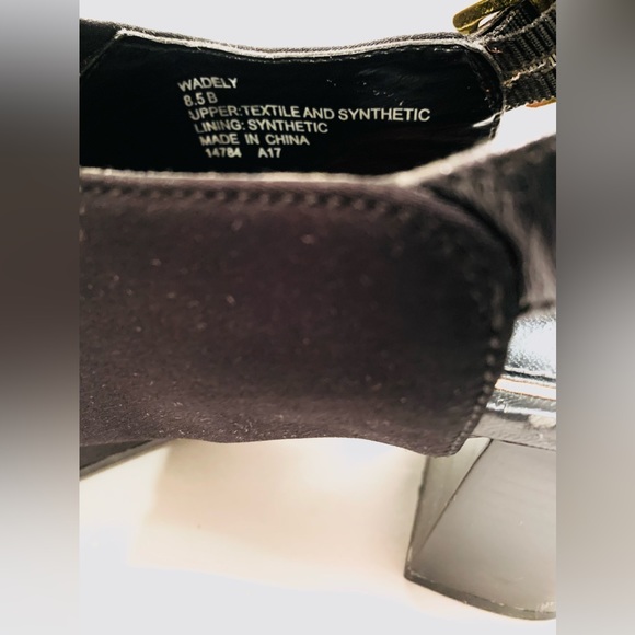 Chaps “Wadely” Faux Suede Ankle Bootie Sandals - Picture 2 of 6